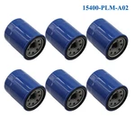 6PACK For Honda Oil Filters 15400-PLM-A02 15400-PLM-A01 15400-PLC-004 New. Price: $26.21.