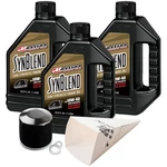 Tusk 4-STROKE Oil Change Kit Maxima Synthetic Blend 10W-40 For Yamaha YXZ1000R New. Price: $84.53.