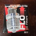 Pc Racing Flo Spin On Stainless Steel Oil Filter - Polished Motorcycle Atv/utv New. Price: $130.00.