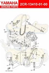 Yamaha Strainer Housing Assy 2CR-13410-01-00 Oem New. Price: $21.80.
