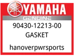 Yamaha Oem Part 90430-12213-00 Gasket New. Price: $6.49.