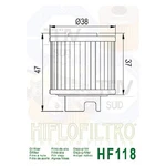 Hiflofiltro Oil Filter For Honda HFF118 HF118 New. Price: $12.16.