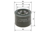 Bosch Oil Filter Hyundai Mitsubishi Kia 2,0 1,6 1000126822 1016004387 1140320 New. Price: $33.32.