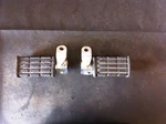 1982 Yamaha Virago Rear Passenger Left Right Pegs Used. Price: $7.70.