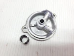 Honda XR400R 1997 Oil Filter Cover 96-04 #P25 Used. Price: $67.35.