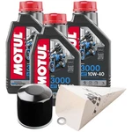 Tusk 1529860846 4-STROKE Oil Change Kit Motul 3000 10W-40 New. Price: $59.48.