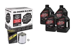 Maxima 90-119014C V-twin Quick Change Kit Synthetic With Chrome Filter, Cam New. Price: $72.18.