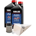 Tusk 152-986-0422 4-STROKE Oil Change Kit Yamalube All Purpose 10W-40 New. Price: $64.37.