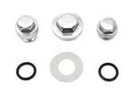 Oil Pump Screen Relief Plug Set Chrome For Harley-davidson New. Price: $48.99.