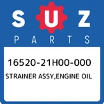 16520-21H00-000 Suzuki Strainer Assy,engine Oil 1652021H00000, New Genuine Oem P. Price: $1440.89.