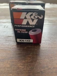 New K&n Oil Filter KN-143 Yamaha Kodiak Timberwolf Big Wheel TTR225 TT225 XT225. Price: $15.99.