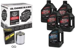 V-twin Oil Change Kit Synthetic W/chrome Filter, Sportster 5 Quart, 1 Pack New. Price: $128.61.