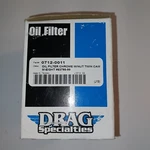 Drag Specialties Chrome Oil Filter W/ Nut For Harley Twin Cam M8 # 0712-0011 New. Price: $12.60.