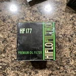 Hiflofiltro Oil Filter HF177 Premium New. Price: $10.95.
