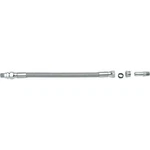 Drag Specialties Universal Stainless Steel Braided Oil Line - 12IN. Motorcycle New. Price: $32.81.