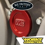 KX450 F/xc/sr 16 17-21 22 23 24 25 26 Oil Filter Cover Red Works Connection Mx New. Price: $94.60.