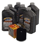 Oil Change For Harley-davidson Twin Cam Spectro 20W50 Synthetic Nuovo. Price: $251.43.