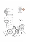 Triumph 3990070-T0301 Oil Filter And O-ring Element Kit New. Price: $14.45.
