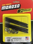 Moroso Carburetor Stud Kit 37961; 3.500 In. X 5/16 Black Bullet Nose New. Price: $18.99.