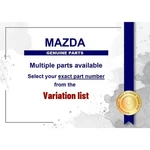 Genuine Mazda Retainer Rear Bumper Part No. GHP9-50-2H1A (GHP9502H1A) New. Price: $52.48.