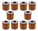10 Pack Of Oil Filters For Kawasaki KL600, KLR650, KLX650 Replaces Oem 16099-004 New. Price: $59.95.