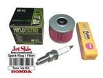 For Honda 350R XL600R Xr 500 Tune Up Kit Ngk Plug Oil Filter New. Price: $12.19.