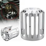 Chrome Cnc Oil Filter Cover Cap Trim Fit For Harley Touring Street Electra Glide New. Price: $26.29.
