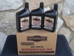 Case Sae 20W50 Motorcycle Oil For Harley Evo Twin Cam Xl New. Price: $109.95.