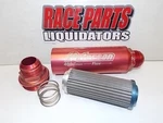 75 Micron Peterson 400 Inline Oil / Fuel Filter #20 Ends Race Wix 100615-8 Used. Price: $80.00.