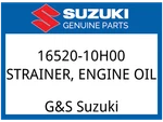 Suzuki Oem Part 16520-10H00 Strainer, Oil New. Price: $24.26.
