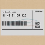 Genuine Bmw 11427105320 - Neu. Price: $47.25.