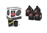Oil Change Kit Synthetic W/ Chrome Filter For Cam V-twin New. Price: $96.54.