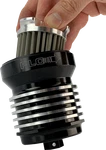 Racing Flo "spin-on" Oil Filter Black With Cooling Fins PCS1BC New. Price: $144.11.