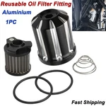 Billet Reusable Oil Filter For Harley Dyna Touring Softail Twin Cam Sportster New. Price: $44.55.