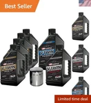 Complete Engine Oil Change Kit For V-twin Synthetic Blend Harley Davidson Twi... New. Price: $145.99.