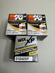 K&n Gold Wrench-off HP-1007 75-12 Chevy And Wix 51042XP Oil Filters 3 Total New. Price: $39.97.