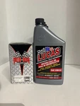 Oil Change PACKAGE1 91-98 Dyna Btw 82-98 Spt 84- Lucas 20W-50 & Chrome Filter New. Price: $60.33.