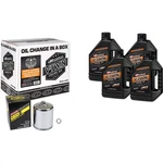 Maxima Evolution Mineral Quick Oil Change Kit With Chrome Filter Motorcycle New. Price: $59.28.