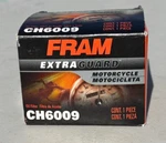 Fram Extra Guard Motorcycle Oil Filter CH6009 New. Price: $7.50.