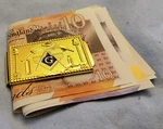 Masonic Gold Money Clip Cash Temple Hammer British Unknown Symbols Usa New. Price: $13.42.