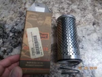Motor Factory 270438 Drop-in Oil Filter W/ Spring For Harley-davidson Usa Made New. Price: $12.99.
