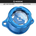 Nicecnc Clear Oil Filter Cap Cover For Yamaha 2023-2024 YZ450FX Blue New. Price: $24.99.