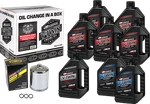 Maxima V Twin Oil Change Kit Syn M8 Chrome Filter 90-129018PC New. Price: $102.99.