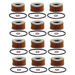 Set Of 12 Wix 24934 Engine Oil Filters (cartridge Lube Metal Canister) New. Price: $123.95.