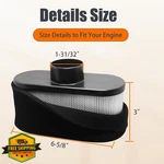 Caalii Tune Up Kit Husqvarna Z254F Lawn Mower Oil Air Filter New. Price: $40.49.