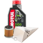 Tusk 1529860714 4-STROKE Oil Change Kit Motul 5100 Synthetic 10W-40 New. Price: $33.83.