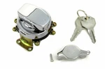 Fat Bob Ignition Switch With 6 Terminals Chrome For Harley Davidson By V-twin New. Price: $44.62.