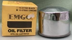 New Genuine Emgo 10-07800 Oil Filter, Chrome, Spin-on Cartridge. Price: $13.53.