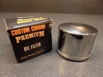 Vintage Harley Davidson Nos Custom Chrome Premium Oil Filter For H-d 26-109 New. Price: $24.29.