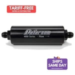 Peterson Fluid 09-0451, One Black Aluminum -10AN 60 Micron Oil Filter W/bypass New. Price: $376.81.
